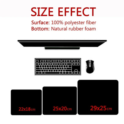 Fluid Mouse Pad 22X18 40X45 Square Computer Accessories Office Game Table Mats Rubber Anti-slip Mousepads Small Decor Desk Pads